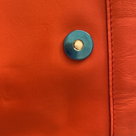 NWT SEE BY CHLOE Messenger Style Bag or Crossbody Georgia Peach Purse Handbag - Picture 11 of 14